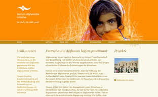 Webseite - Deutsch-Afghanische Initiative