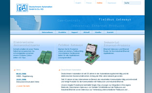 Webseite - Deutschmann Automation GmbH & Co. KG