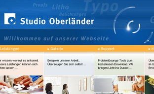 Webseite - Studio Oberländer